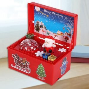 SANTA GIFT BOX MUSICAL TOY