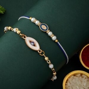 EVIL EYE COUPLE RAKHI BRACELET