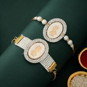 SILVER RAKHI COMBO