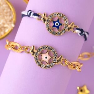 STAR EVIL EYE PAIR RAKHI