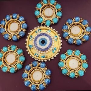 EVIL EYE CANDLE HOLDER