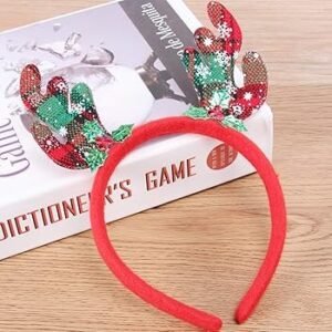 3 reindeer hairband