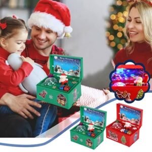 SANTA GIFT BOX MUSICAL TOY