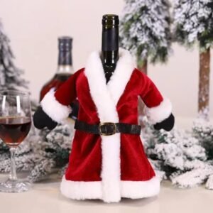 Christmas wine cover